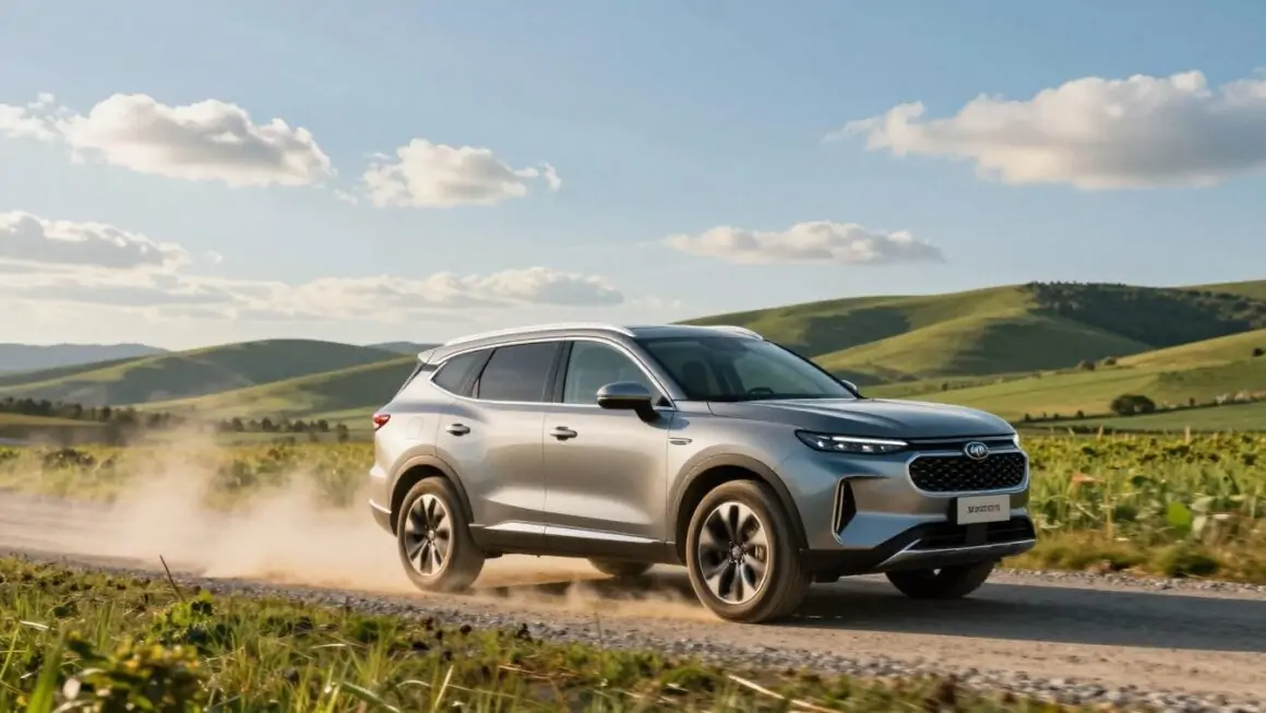 JAECOO 7 jazda poza miastem