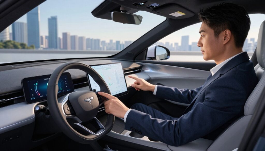 Bezpieczeństwo w elektrycznym SUV-ie - systemy wsparcia kierowcy Bezpieczeństwo w elektrycznym SUV-ie - systemy wsparcia kierowcy